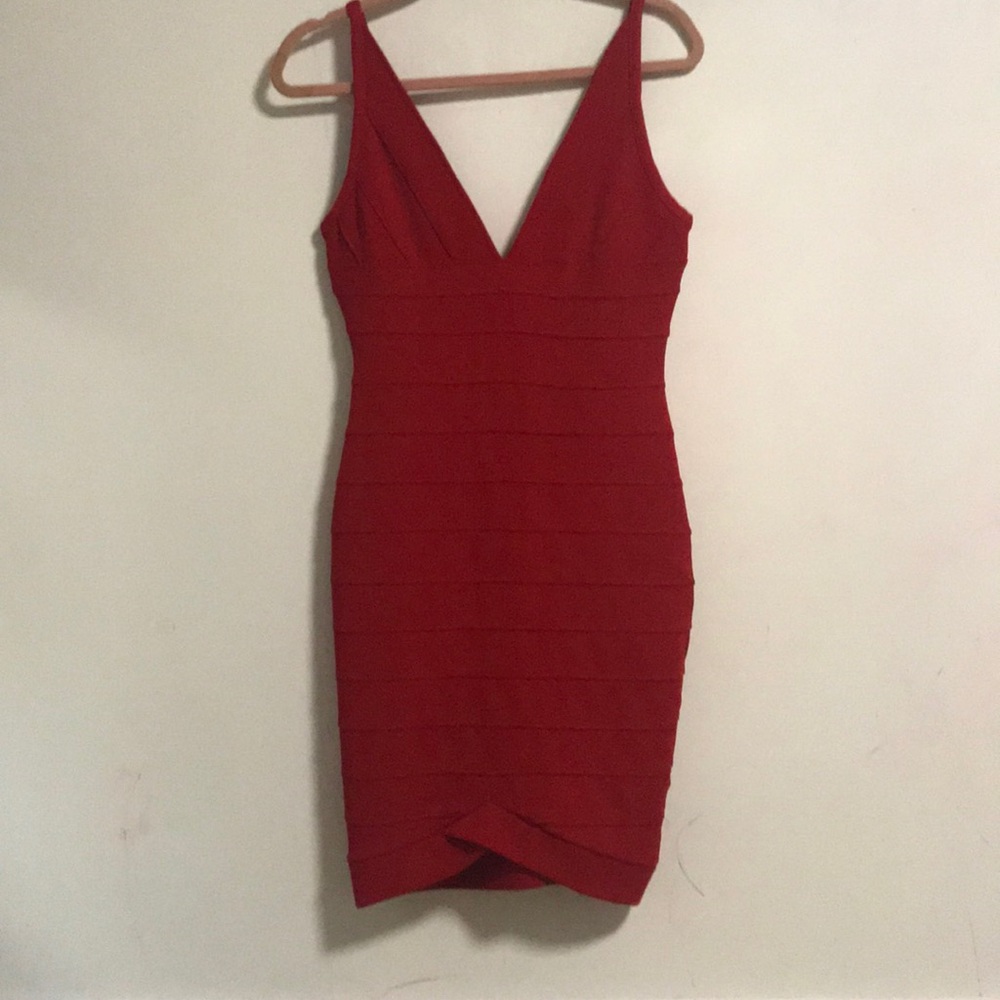 Red dress